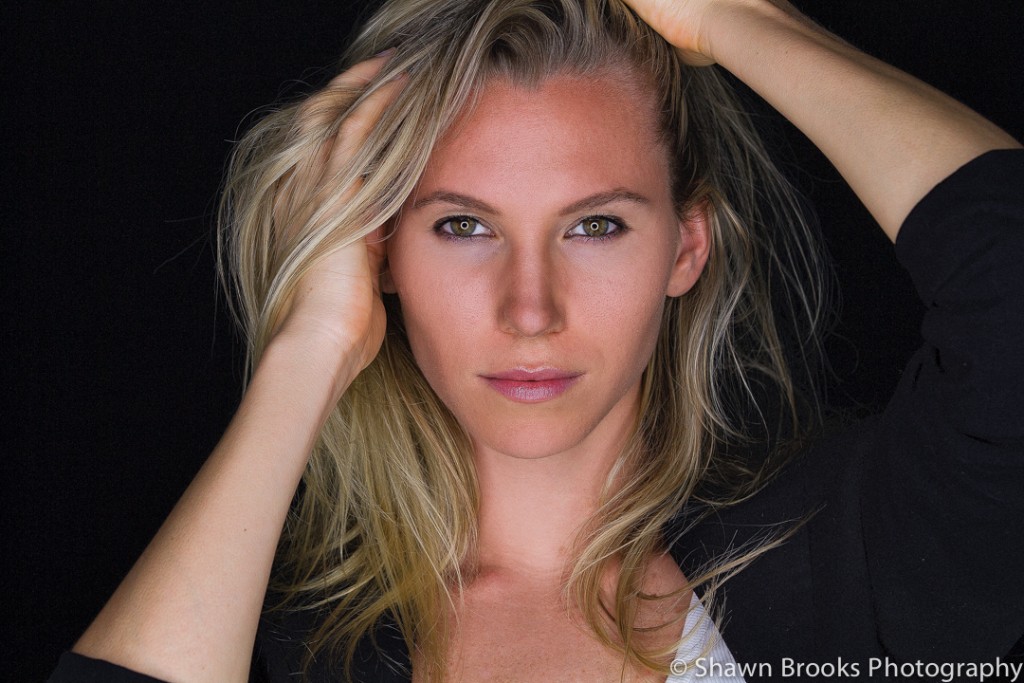 Headshot photo of Model by Shawn Brooks Photography